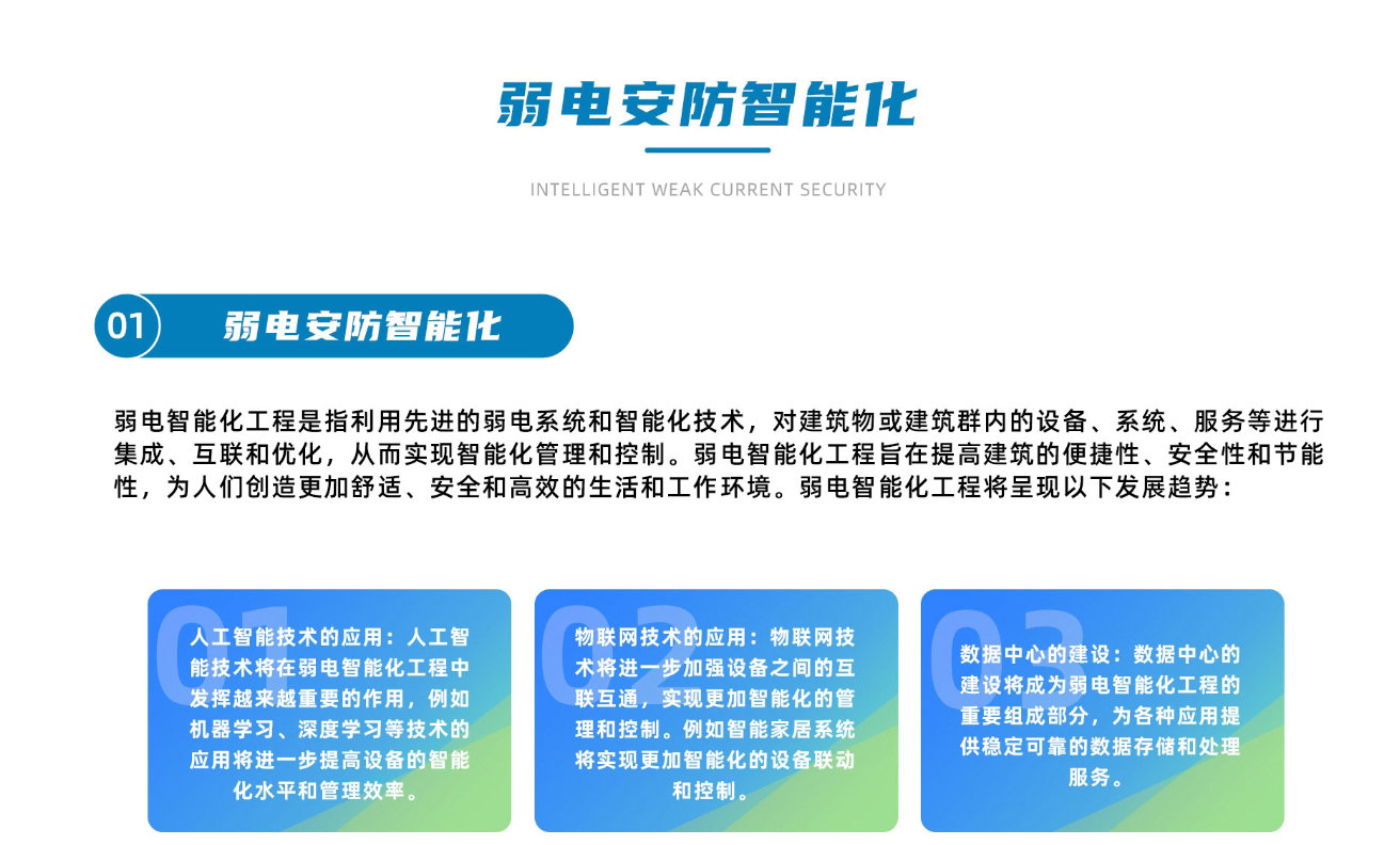 弱电安防